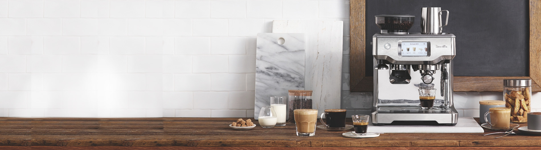 Create third wave specialty  <br> coffee at home with ease