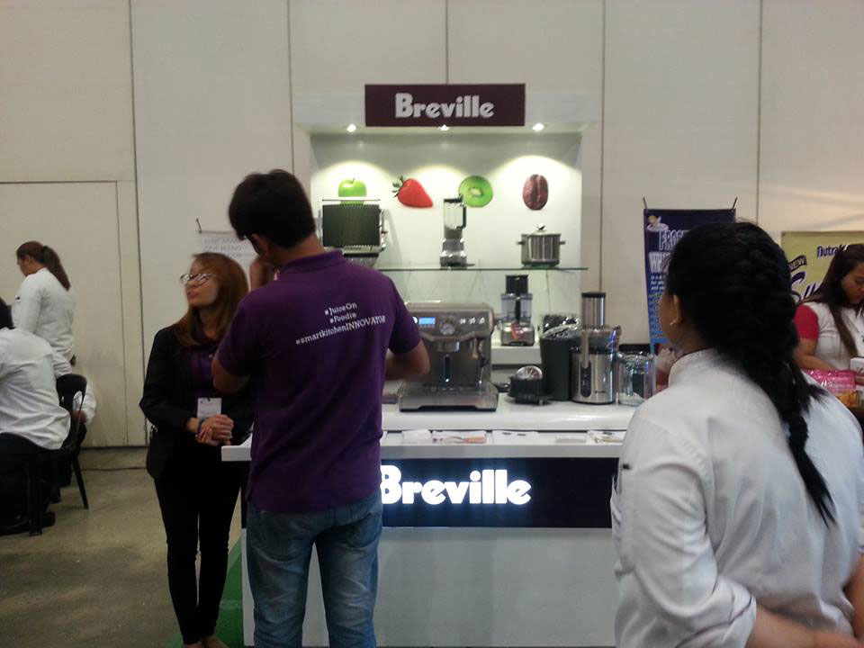 Breville Booth at the Exhibitor's Area