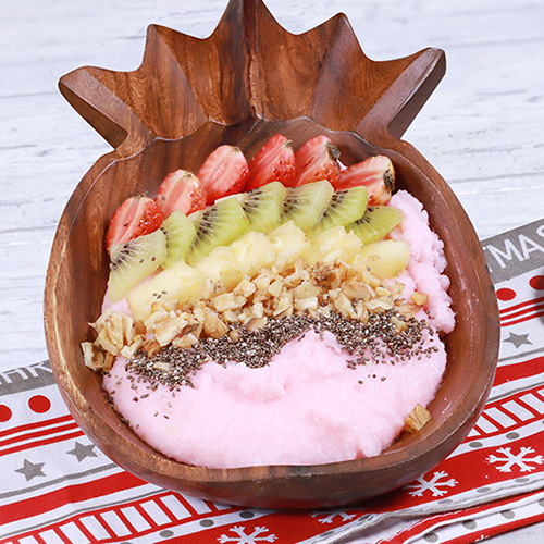 Mixed Fruit & Chaff Smoothie Bowl