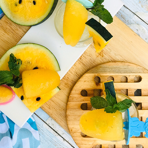 Watermelon Popsicles