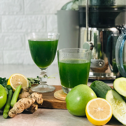 Mean Green Juice (Filipino Style)